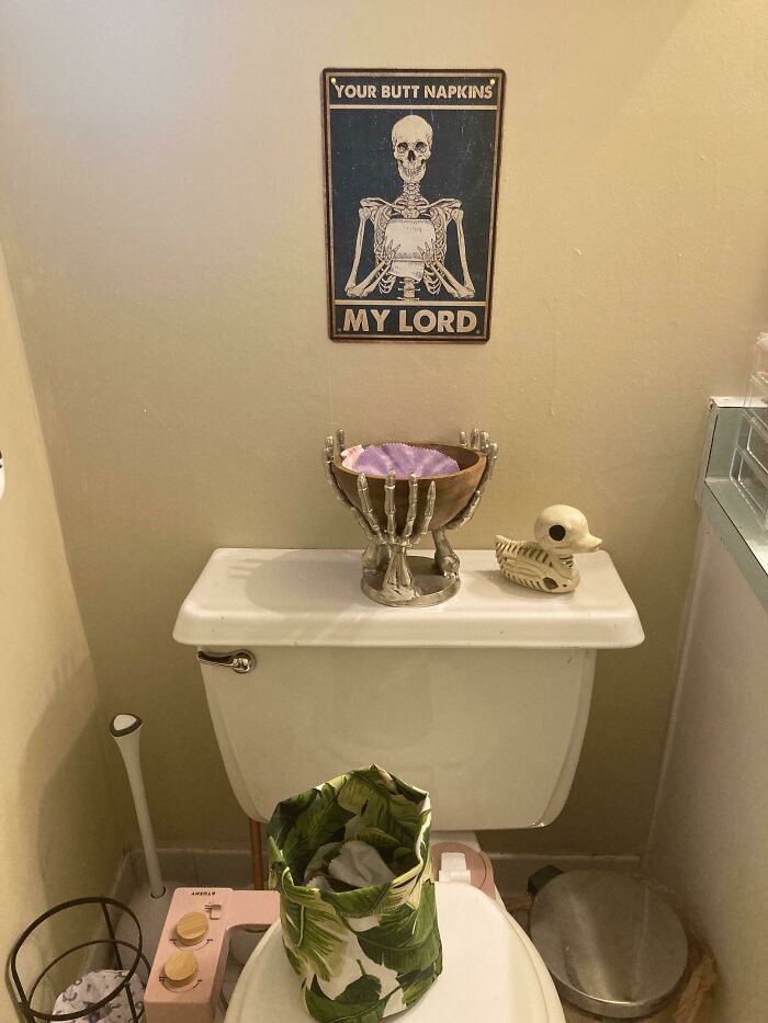 The Bathroom Shrine Is Complete