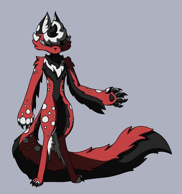 This Oc Of Mine I Drew. I Still Can’t Figure Out What Species They’re Supposed To Be