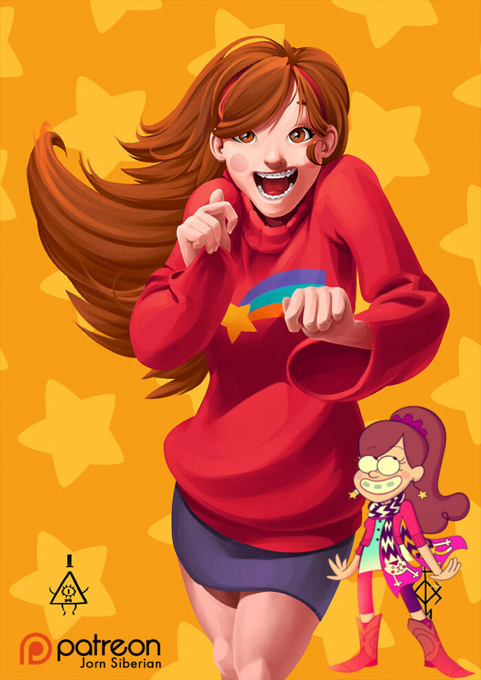 Mabel Pines From Gravity Falls