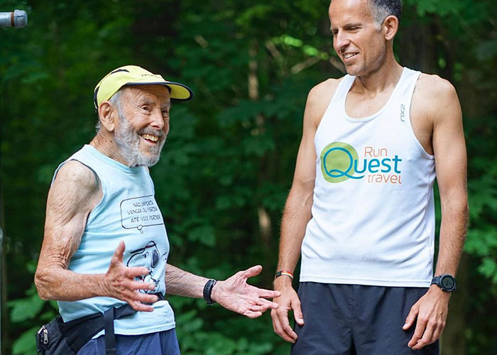This Man Started Running To Battle The Grief Of Losing His Wife, Continues To Run 7 Decades Later This Man Started Running To Battle The Grief Of Losing His Wife, Continues To Run 7 Decades Later