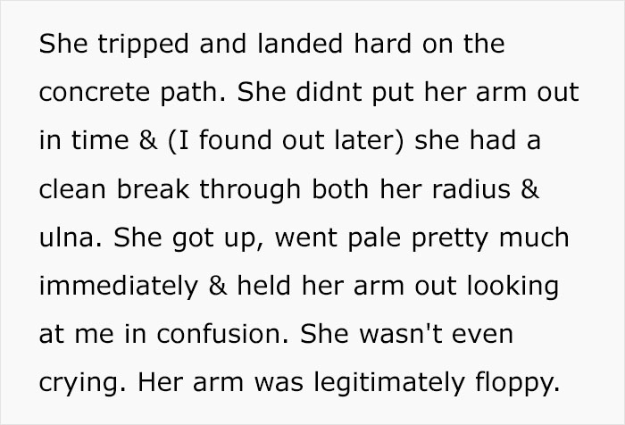 Husband Gets Schooled By Wife After He Has A Physical Nauseating Reaction To His Daughter Breaking Her Arm In Half, Wonders If He Deserved It Husband Gets Schooled By Wife After He Has A Physical Nauseating Reaction To His Daughter Breaking Her Arm In Half, Wonders If He Deserved It