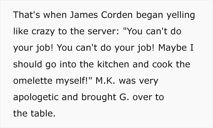 James Corden Was Banned From Prestigious NYC Restaurant “Balthazar”, Owner Goes Online To Explain Why James Corden Was Banned From Prestigious NYC Restaurant “Balthazar”, Owner Goes Online To Explain Why