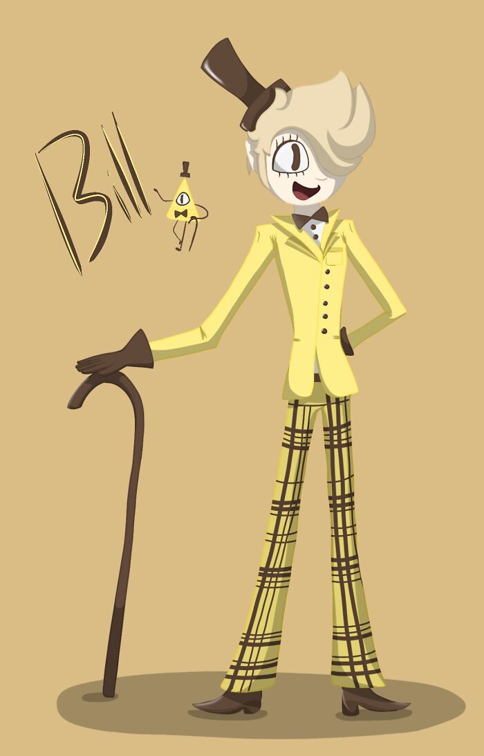 Bill Cipher As A Human!