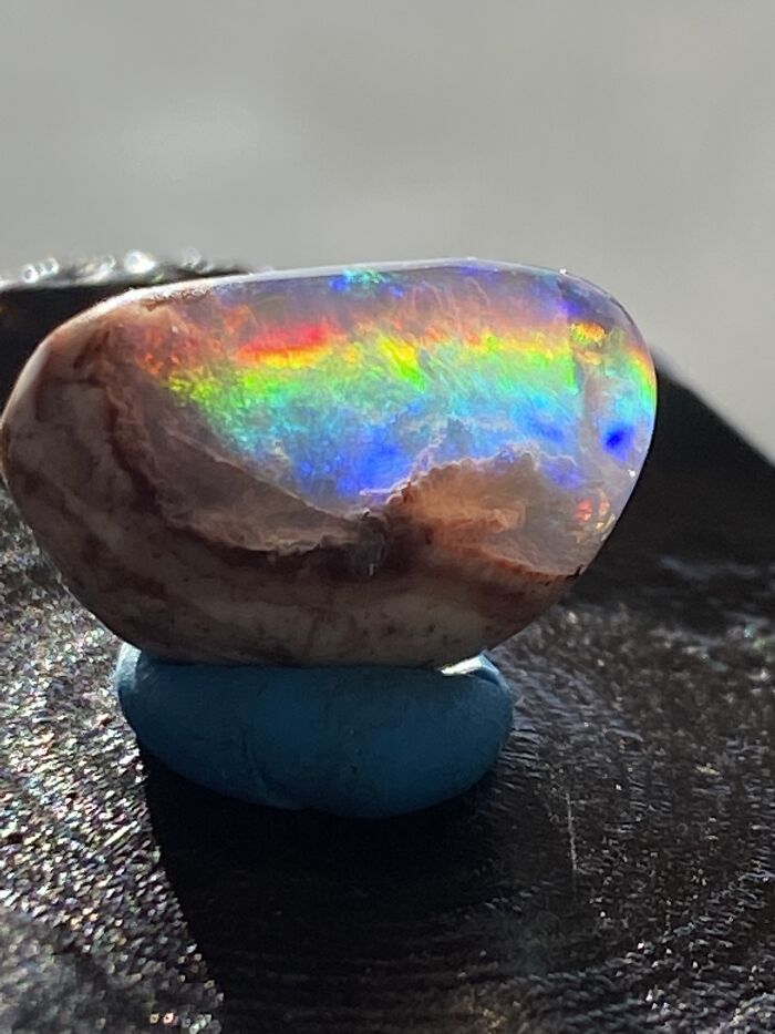 Another Contra Luz Opal From Mexico (Check Out That Rainbow!)