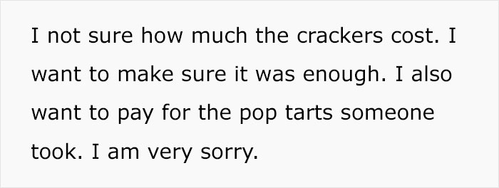 Man Finds Wholesome Note And $6 Under Office Door From Person Who Felt Bad After Stealing Crackers From A Vending Machine Man Finds Wholesome Note And $6 Under Office Door From Person Who Felt Bad After Stealing Crackers From A Vending Machine