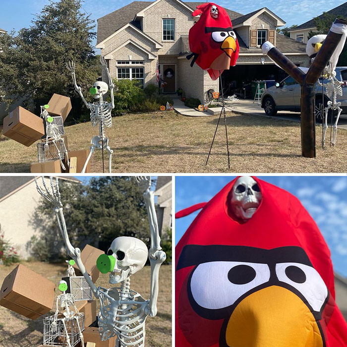 Day 9: Angry Birds Skeletons