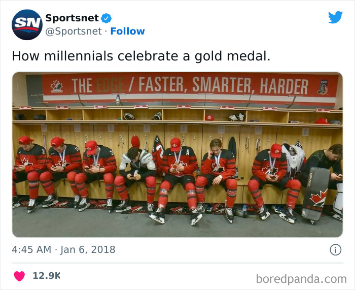 Fricking Millennials Calling And Texting Their Loved Ones And Telling Them They Became World Champions