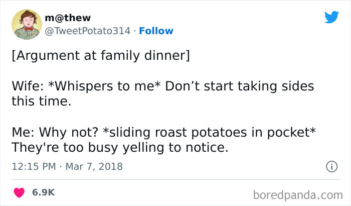 Argument At Family Dinner