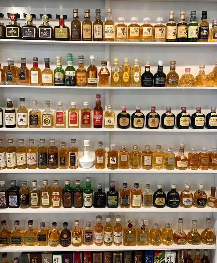 Miniature Whisky Bottle Collection