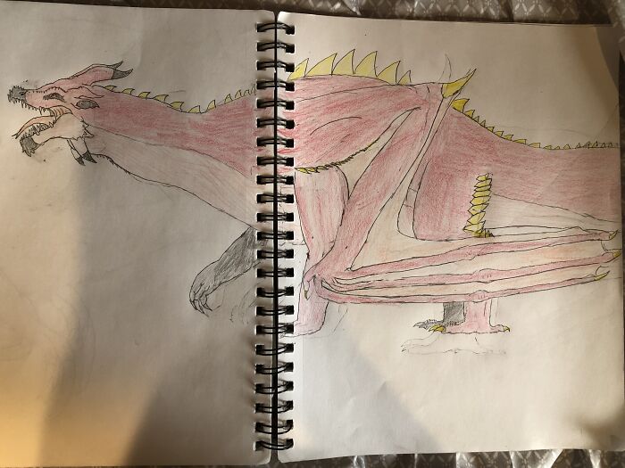 European Dragon I Drew A Few Days Ago