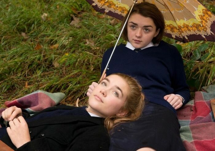 Maisie Williams And Florence Pugh In The Falling (2014)