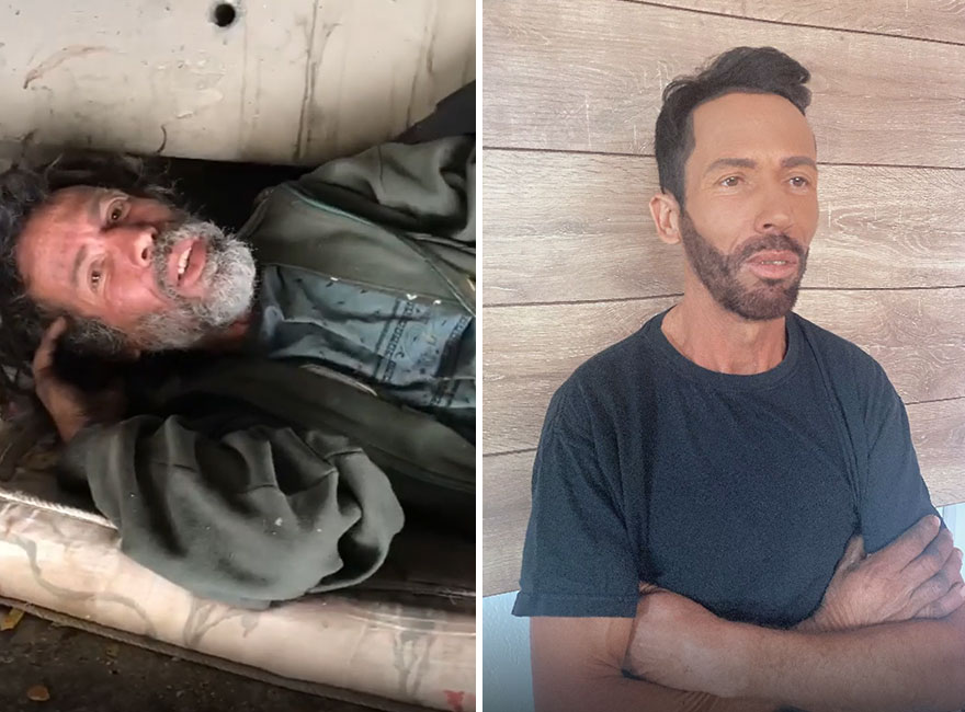 Brazilian Hairdresser Rescues Homeless People, Transforms Them By Giving Them A Second Chance At Life (39 Pics)