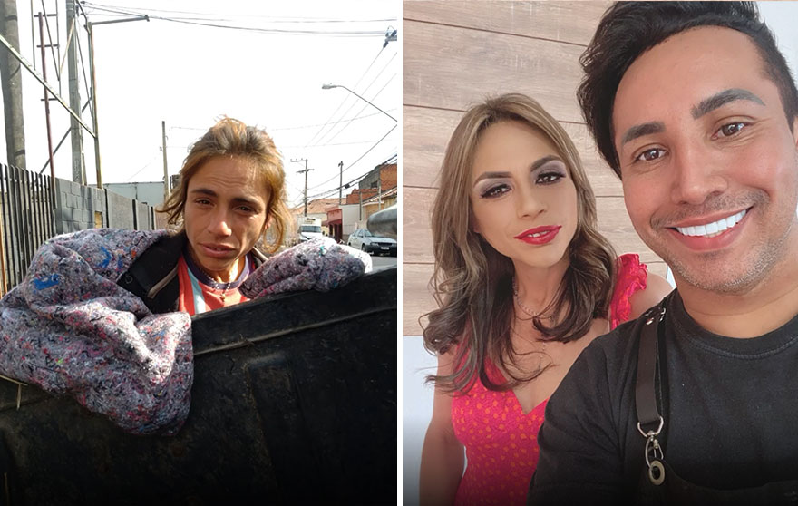 Brazilian Hairdresser Rescues Homeless People, Transforms Them By Giving Them A Second Chance At Life (39 Pics)