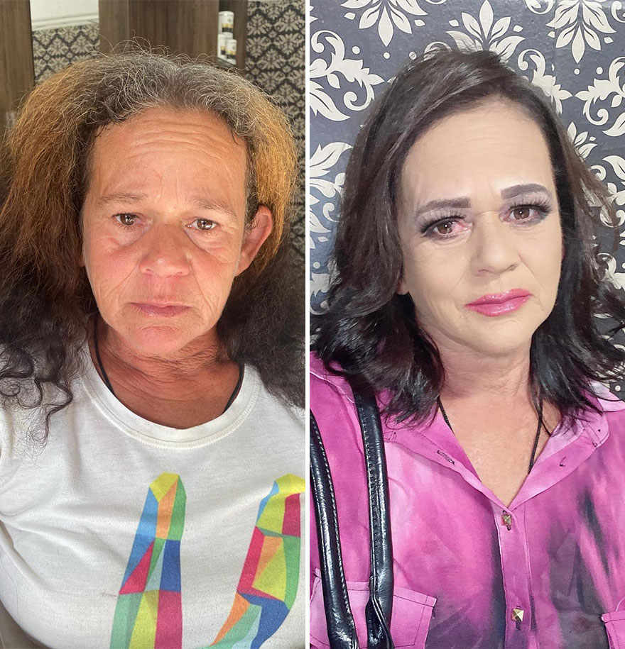 Brazilian Hairdresser Rescues Homeless People, Transforms Them By Giving Them A Second Chance At Life (39 Pics)