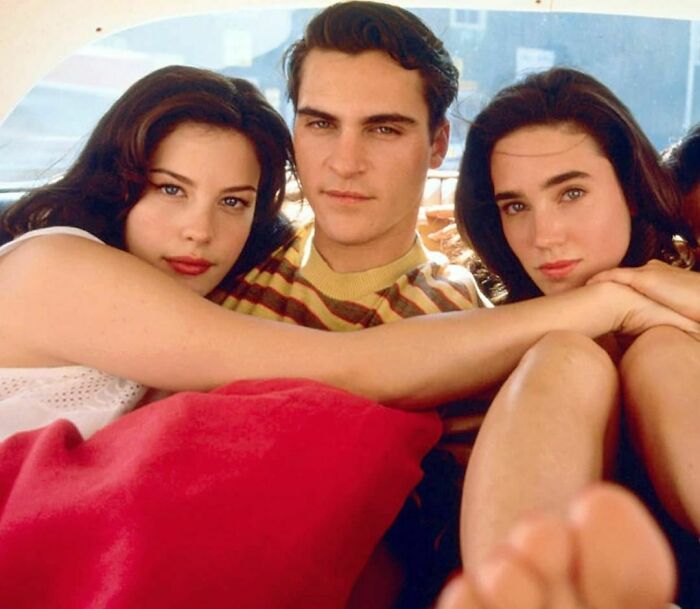 Liv Tyler, Joaquin Phoenix And Jennifer Connelly, Inventing The Abbotts, 1997