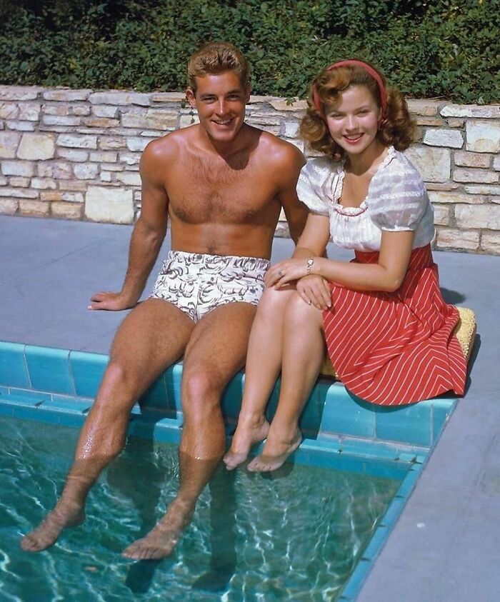 Shirley Temple And Guy Madison, 1945