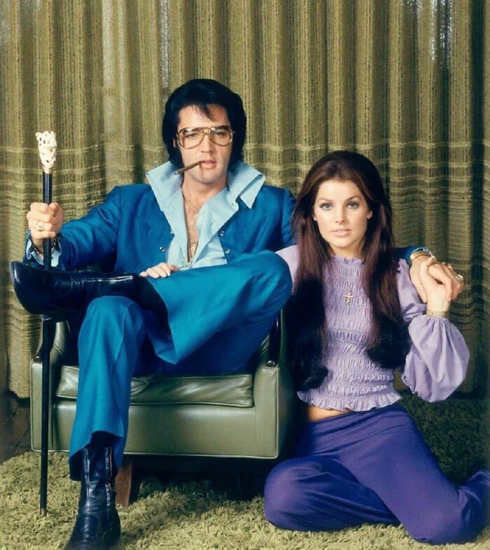 Elvis And Priscilla Presley