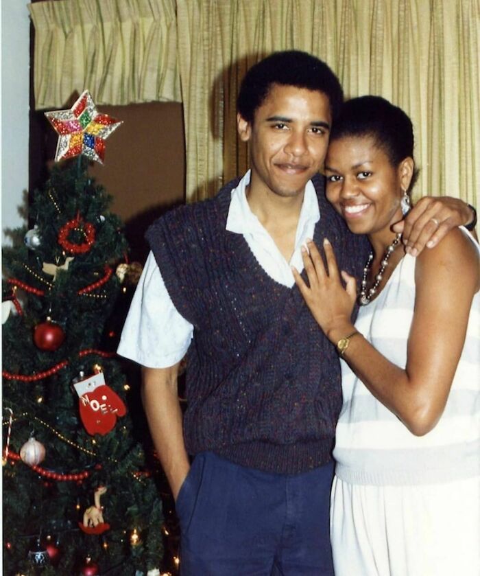 Barack And Michelle Obama, 1989