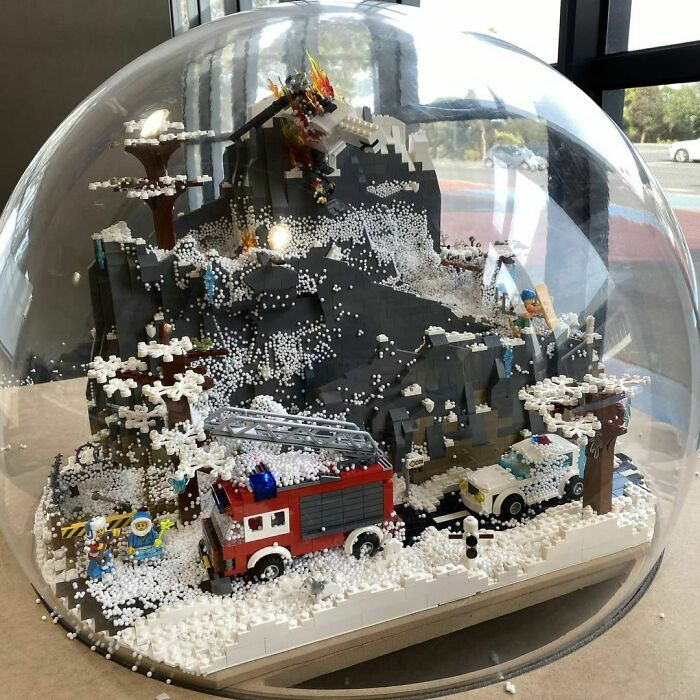 Snow Globe Challenge Involved A Helicopter That Crashed Into A Mountain During A Blizzard