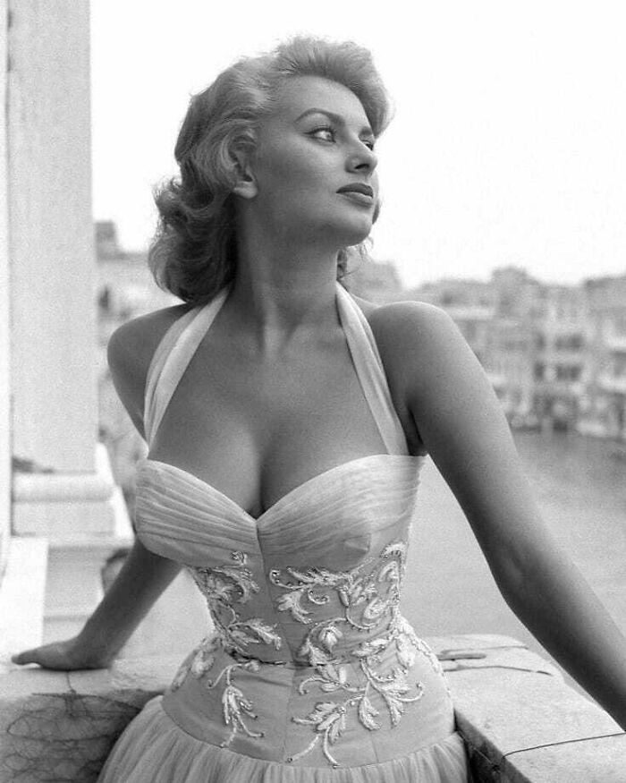 Sophia Loren In Venice, 1955