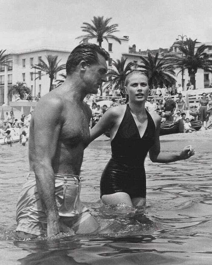Grace Kelly And Cary Grant