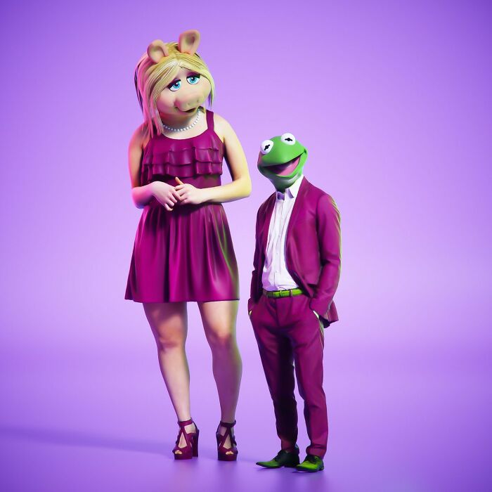Miss Piggy And Kermit The Frog