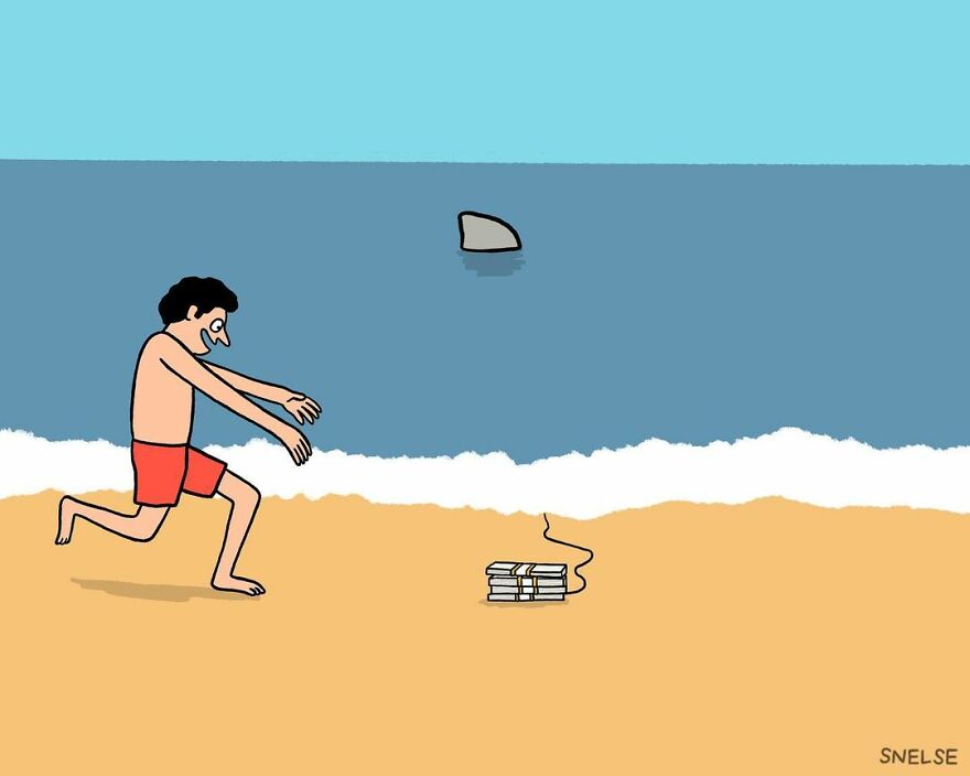 Cartoonist Steve Nelson Draws Comics That Are As Dry As They Are Funny (New Pics)