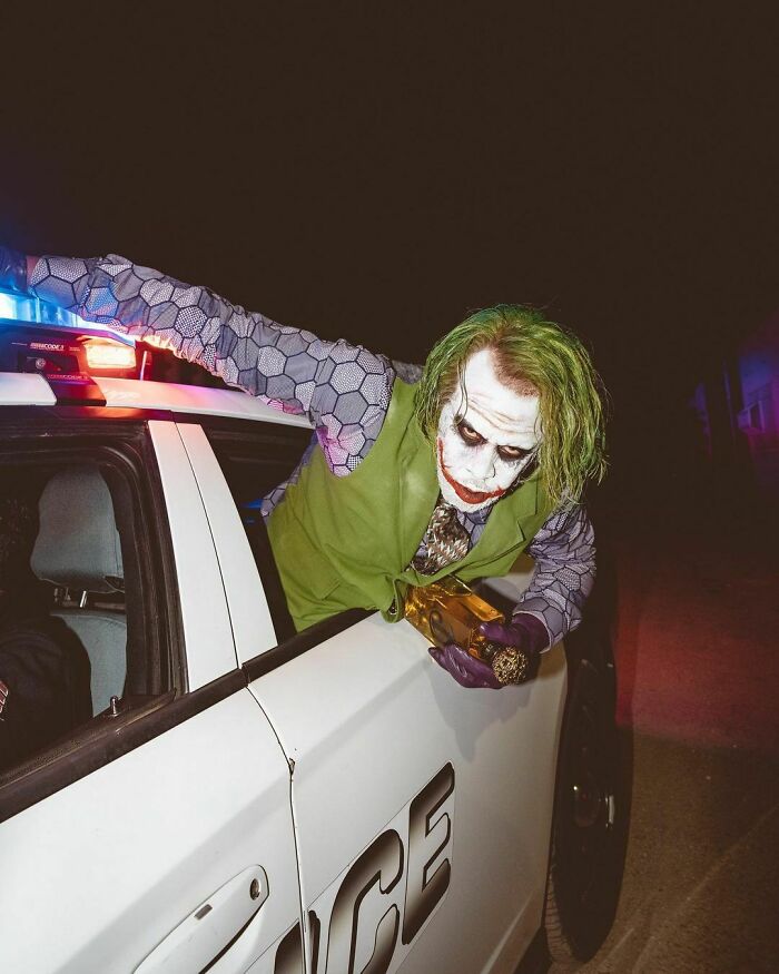 Diddy como el Joker de Heath Ledger