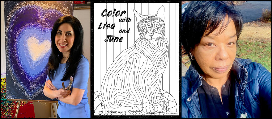 2 NY Artists Join Forces To Create A Unique Coloring Book