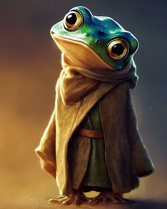 Jedi Padawan Frog