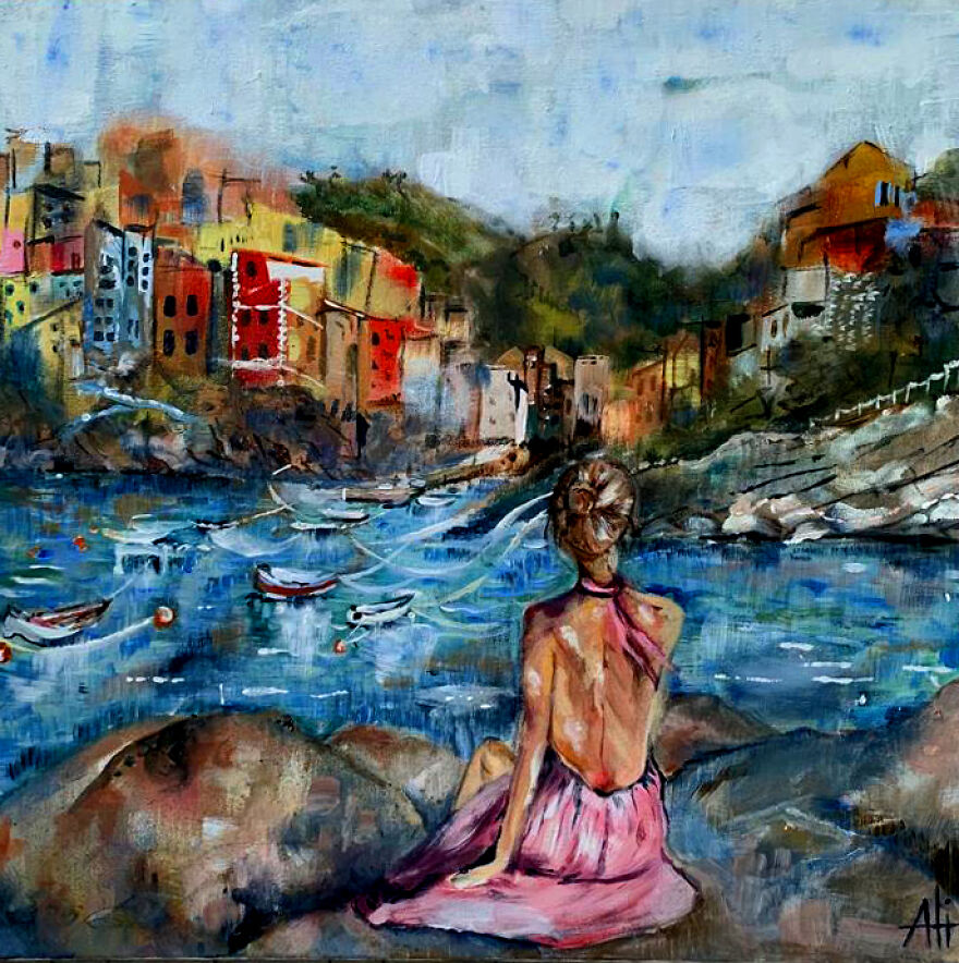 I'm An Artist From South Africa And My Work Consists Of A Wide Palette Of Colours And Shapes Capturing And Evoking Emotion (7 Pics)