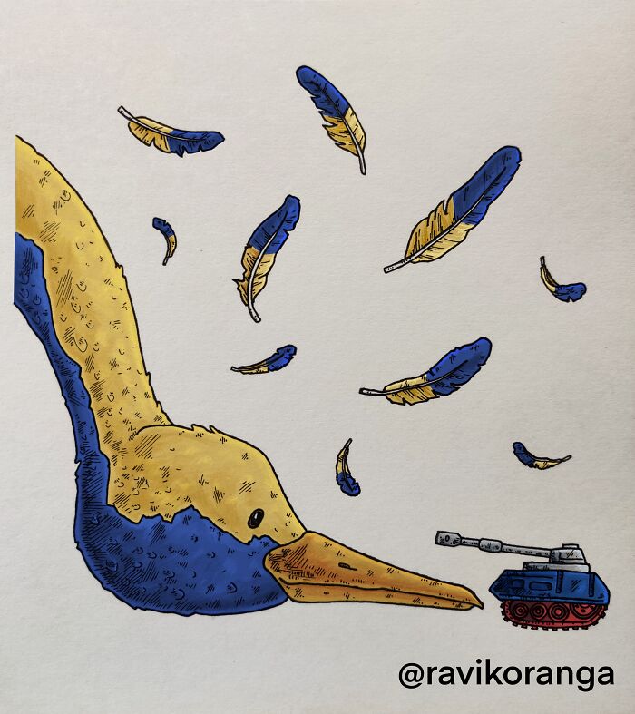 I Created 9 Illustrations About Russia's Invasion Of Ukraine I Created 9 Illustrations About Russia's Invasion Of Ukraine