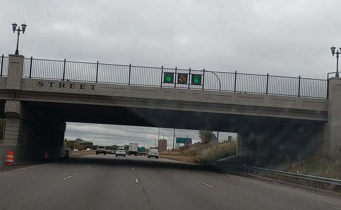 At First, I Thought I Needed To Change Lanes. Zoom In. It's "Art"