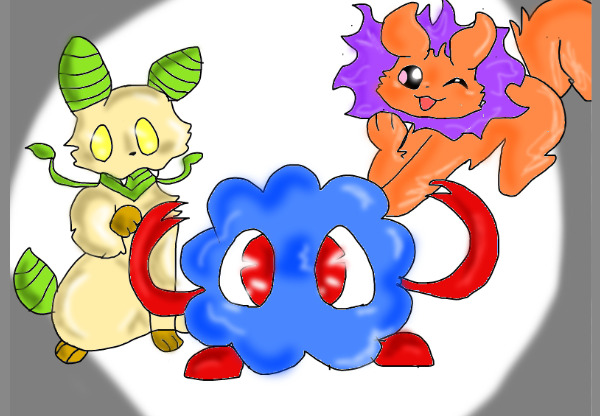 Hey Pandas, Make Your Own Pokemon Starter Trio.