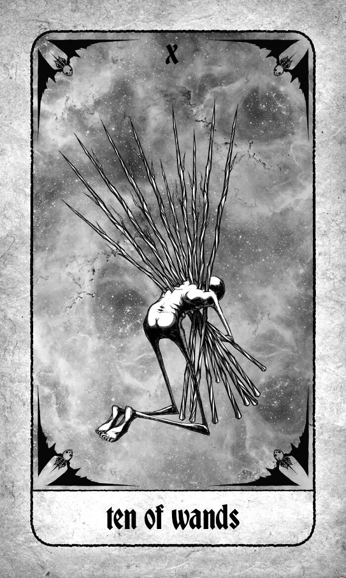 I Created My Own Dark And Twisted Tarot Deck
