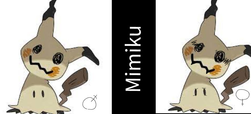 I Give Pokemon Gender Differences.
