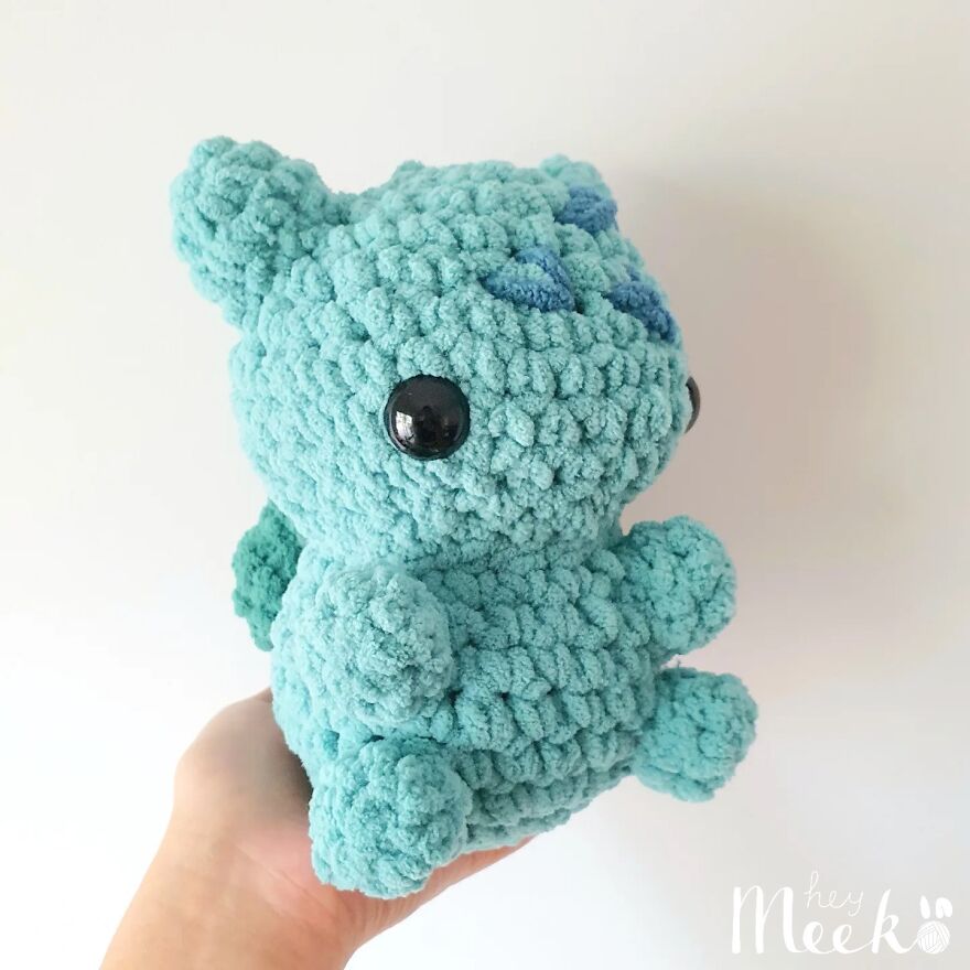 Bulbasaur Crochet Plushie
