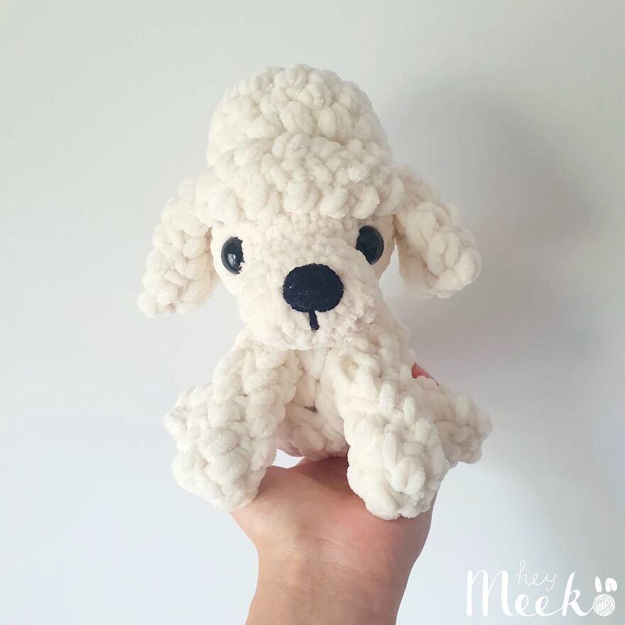Custom Crochet Plush Of A Customers Dog