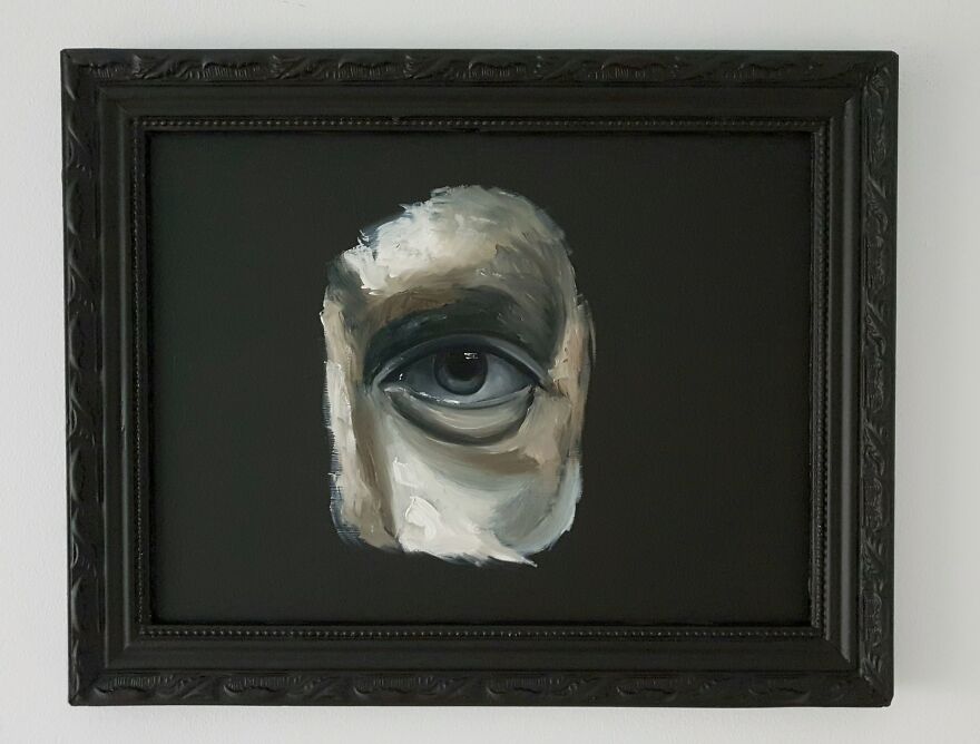 I Started Painting Eyes With Every Migraine, And Here's The Result (9 Pics)