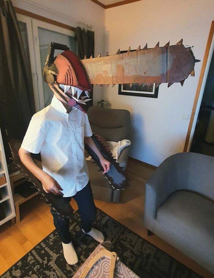 So I Got The Chainsaw Man Cosplay Done