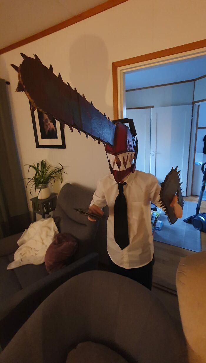 I Went As Chainsaw Man!