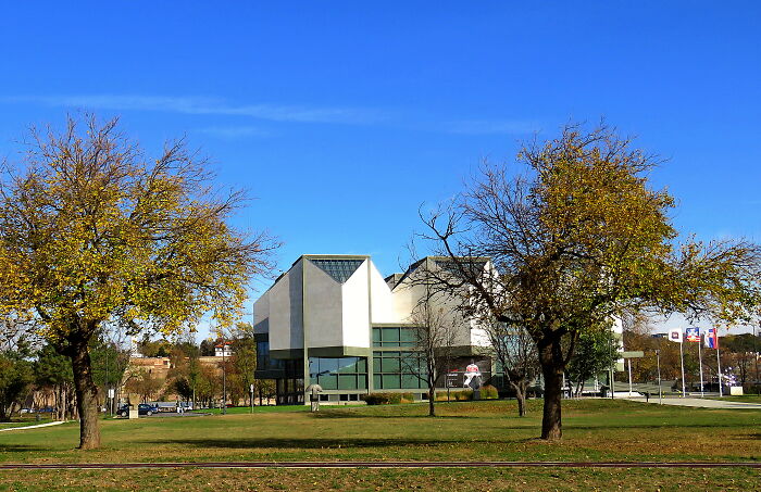 The Museum Of Contemporary Art In Belgrade, Serbia, Built From 1960 To 1965, Still Works With The Same Purpose, It Is Still A Museum With A Display Of Works Of Contemporary Art