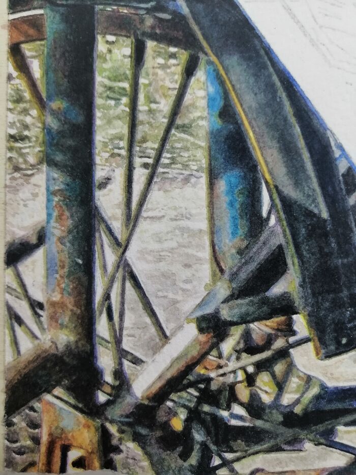 Hyperrealistic Watercolor Painting With Progress Photos (15 Pics)