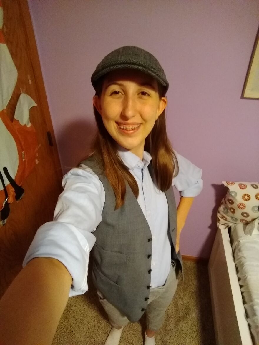 Crutchie From The Musical Newsies. Not Quite Complete, Still Need The Crutch