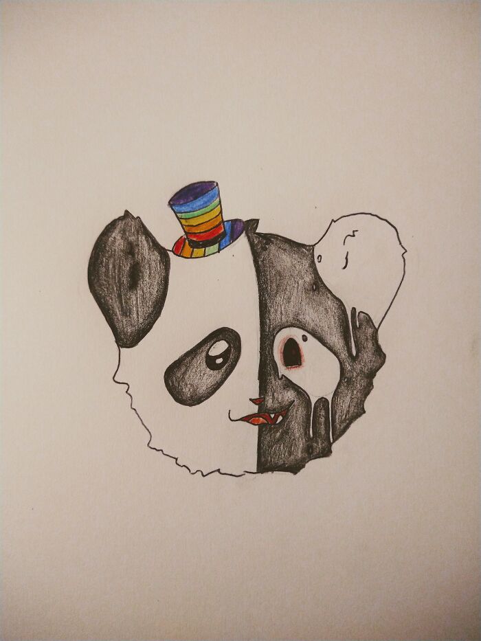 I Drew This A While Ago And Not For Bored Panda But Decided To Post It Here Anyway
