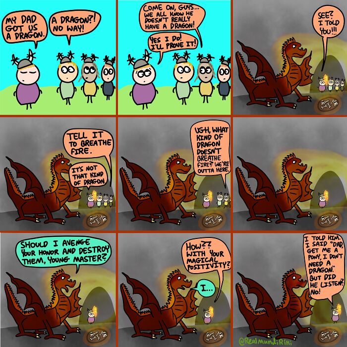 Our Dad Got Us A Dragon