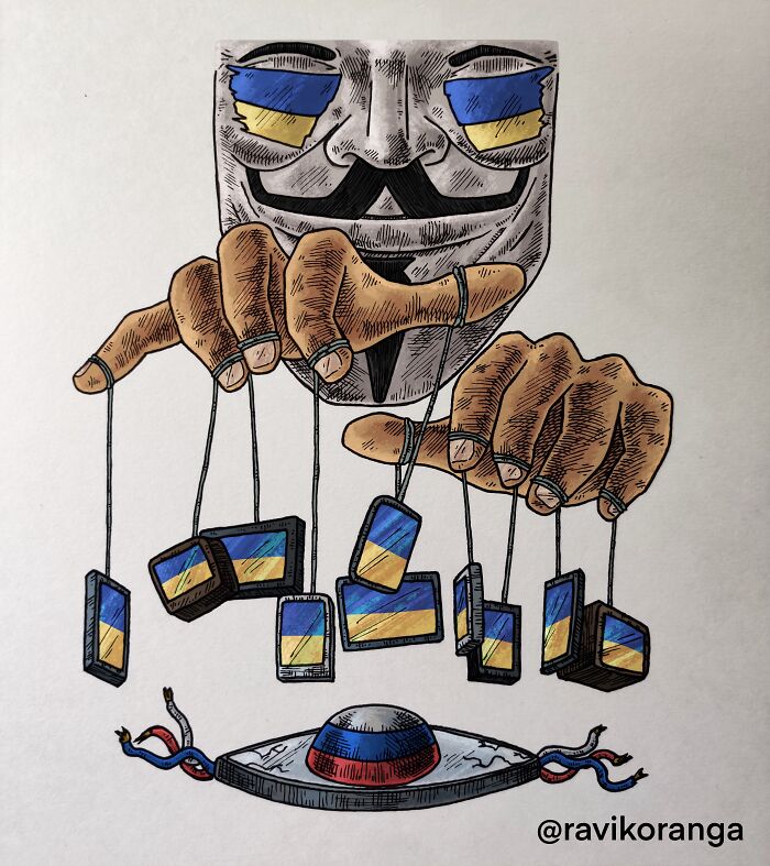 I Created 9 Illustrations About Russia's Invasion Of Ukraine I Created 9 Illustrations About Russia's Invasion Of Ukraine