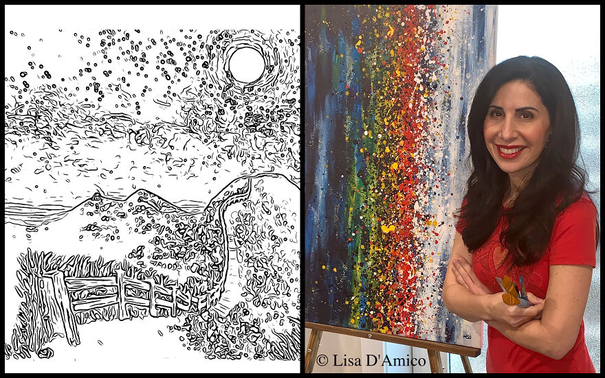 2 NY Artists Join Forces To Create A Unique Coloring Book