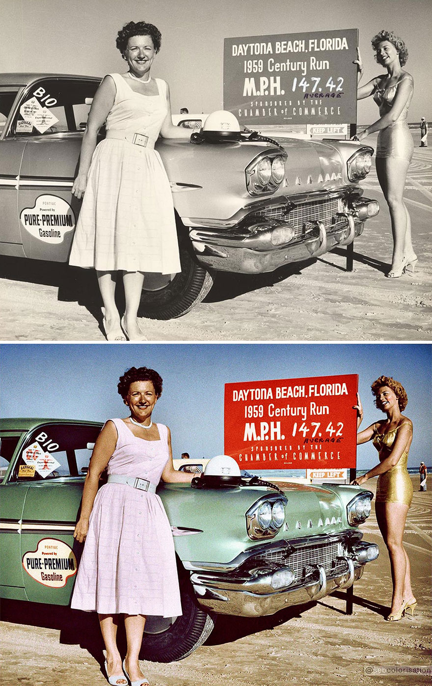 Vicki Wood, The Fastest Woman On The Beach In The Late 1950s And Early 1960s