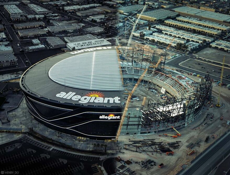 The New Raiders Stadium In Las Vegas